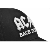 Бейсболка (3D) AC/DC "Back In Black" (молния)