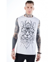 Удлиненная безрукавка Sphynx белая (Urbanist)