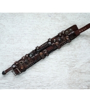 Браслет Стимпанк коричневый (bsp-22)