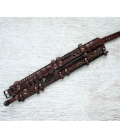 Браслет Стимпанк коричневый (bsp-25)