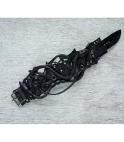 Браслет Стимпанк черный (bsp-3)