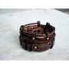 Браслет Стимпанк коричневый (bsp-23)