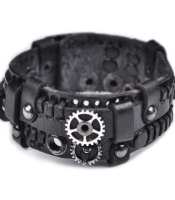 Браслет Стимпанк черный (bsp-30)
