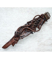 Браслет Стимпанк коричневый (bsp-15)