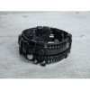 Браслет Стимпанк черный (bsp-8)