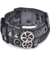 Браслет Стимпанк черный (bsp-31)