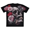 Футболка Череп среди роз