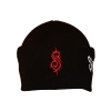 Шапка с вышивкой Slipknot (logo) черная