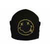 Шапка с вышивкой Nirvana черная