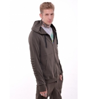 Худи Urbanist (цвет хаки) на молнии