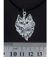 Кулон Голова Волка (литой)