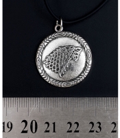 Кулон Игры престолов (дом Старков)