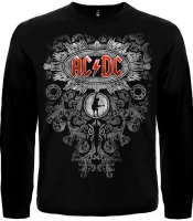 Футболка с длинным рукавом AC/DC "Black Ice" (patten)