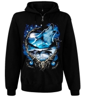 Худі "Вовк виє" на блискавці