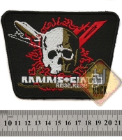 Нашивка Rammstein "Weiter, weiter ins Verderben"