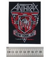 Нашивка Anthrax - New York 1981