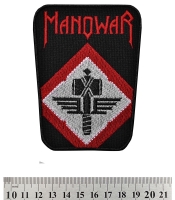 Нашивка Manowar (лого)