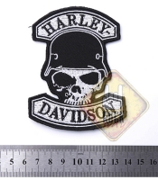 Нашивка Harley-Davidson (череп)