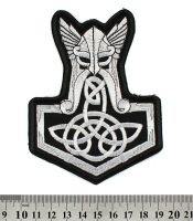 Нашивка Молот Тора с Трикветром (Thor's Hammer with Triquetra)
