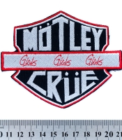 Нашивка Motley Crue (black)