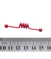 Штанга (хир.сталь, индастриал, цвет красный)