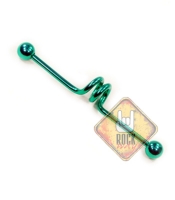 Штанга (хир.сталь, индастриал, цвет зеленый)