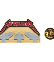 Пин (значок) фигурный Metallica "Master Of Puppets"