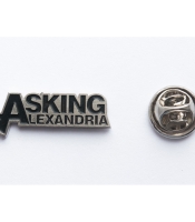 Пин (значок) фигурный Asking Alexandria (logo)