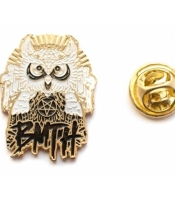 Пин (значок) фигурный Bring Me The Horizon (сова)