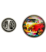 Пин (значок) Hippie bus