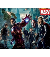 Плакат Marvel Heroes