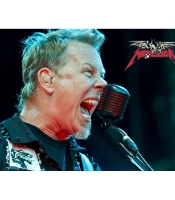 Постер Metallica "James face"