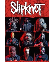 Плакат Slipknot (red)