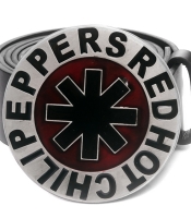Пряжка Red Hot Chili Peppers, Комплект поставки товара Пряжка + ремень (натуральная кожа)