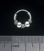 Серьга, кольцо с узором (eas-050)