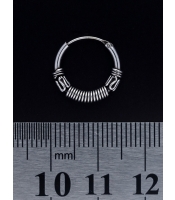 Серьга, кольцо с узором (eas-029)