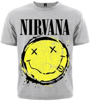 Футболка Nirvana (smile (меланж))