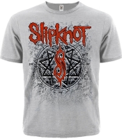 Футболка Slipknot (лого, меланж)