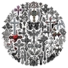 Набір стікерів Gothic Crosses (stk-107), 52 шт.