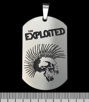 Кулон The Exploited "Beat The Bastards" (ptsb-122) жетон