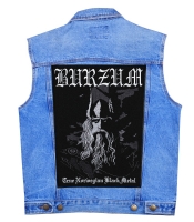 Нашивка наспинная Burzum (True Norwegian Black Metal)