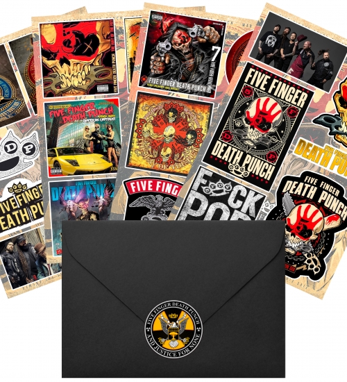 Подарунковий набір стікерпаків Five Finger Death Punch gsp-035 Подарунковий набір стікерпаків Five Finger Death Punch gsp-035
