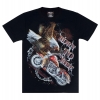 Футболка Born To Ride (eagle, moto, chain) (3D, світиться в темряві) Футболка Born To Ride (eagle, moto, chain) (3D, світиться в темряві)