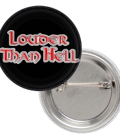 Значок Manowar "Louder Than Hell"