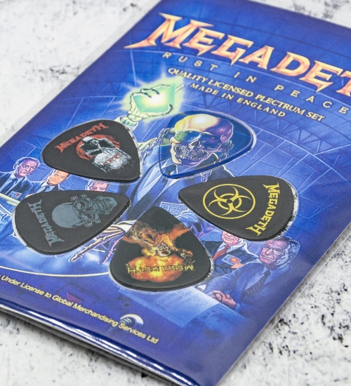 Подарунковий набір медіаторів MEGADETH - RUST IN PEACE (mol-076)