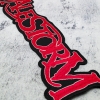 Нашивка термо Alestorm (red logo) наспинна (thps-016)