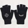 Рукавички без пальців LEMMY - LOGO & IRON CROSS (gol-014)