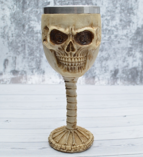 Подарочный Бокал Череп 3D кубок 180 мл (cub-003)