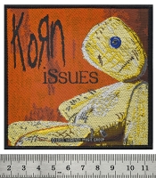 Нашивка ткана KORN - ISSUES (ofp-142)