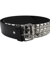 Ремінь (bpl-002) з великою пірамідою (3 ряди), Длина ремня 85 см